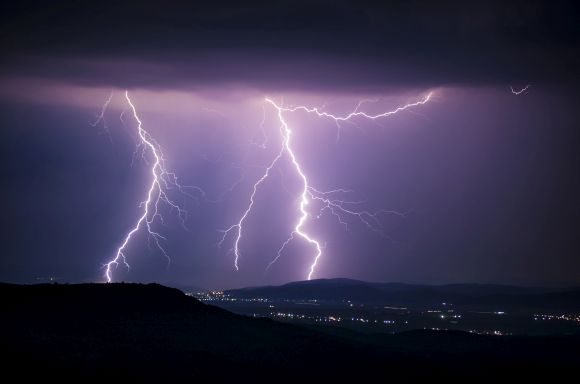 Další silné bouřky v jižních Čechách