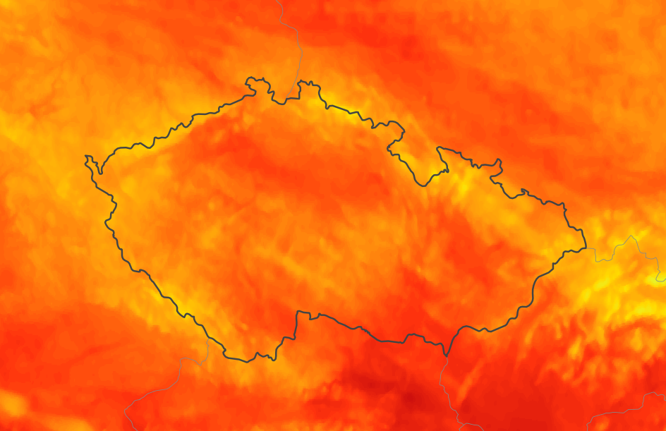 Denní teploty ve středu mezi 21/25 °C