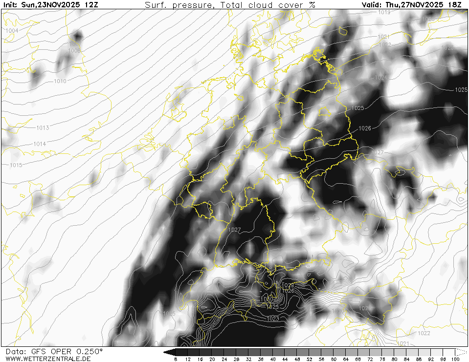 GFS Obl 27. 11. 2025