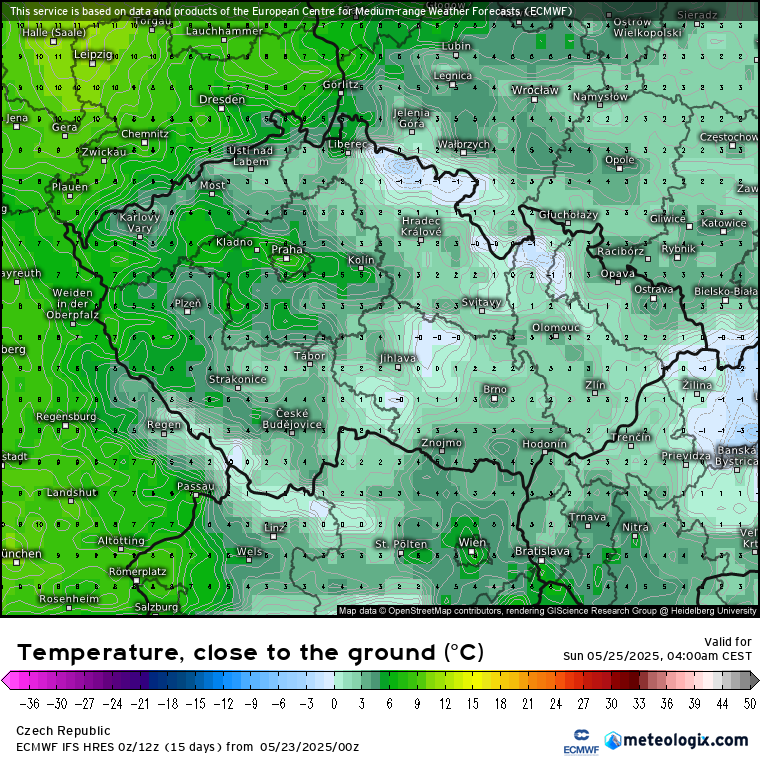 Kachelmann ECMWF 24. 5. 2025 Tdpřizmin