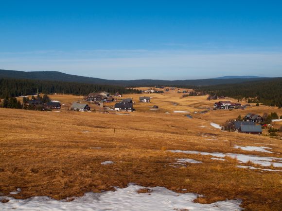 České hory jsou po oteplení téměř bez sněhu